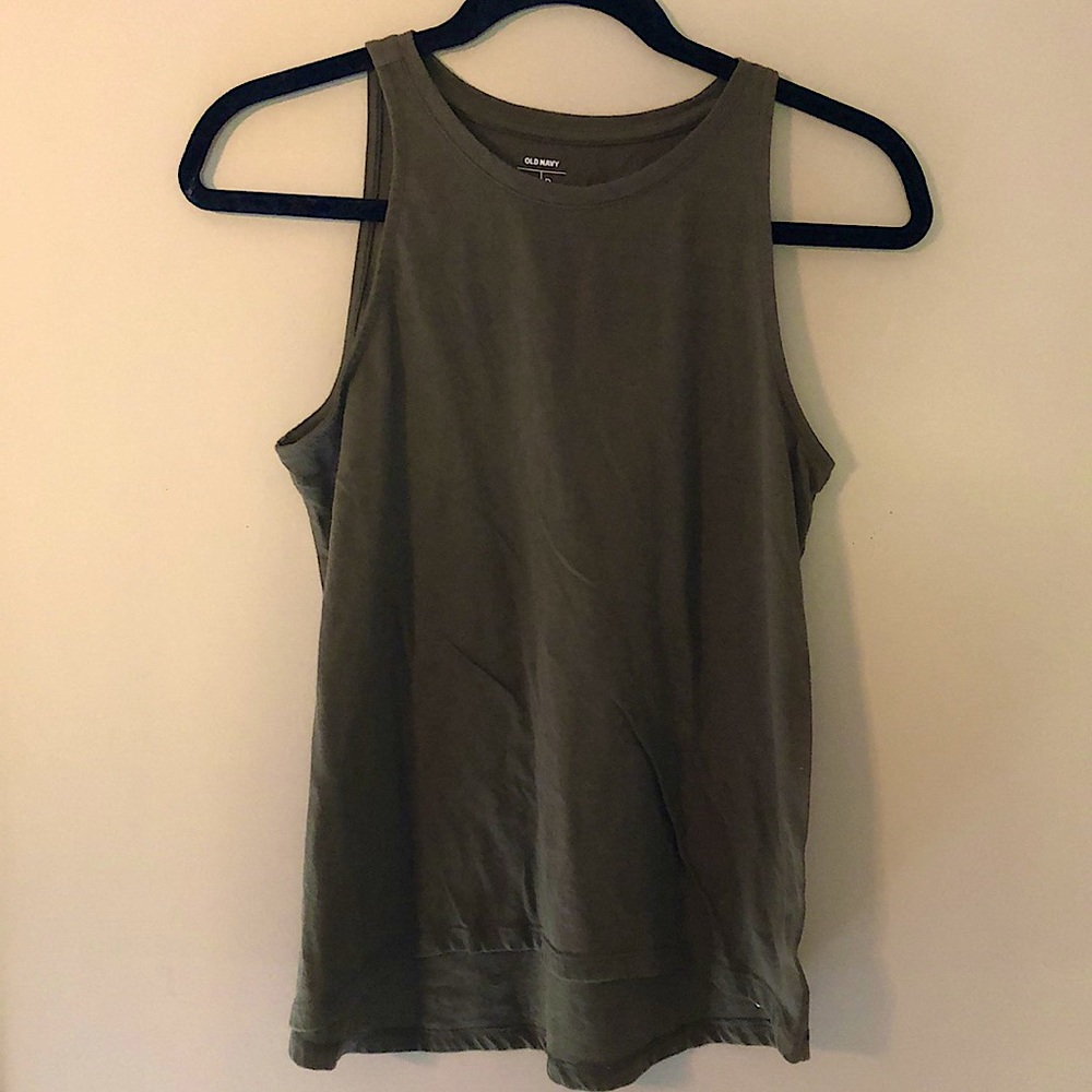 Old Navy Dark Green Tank Top